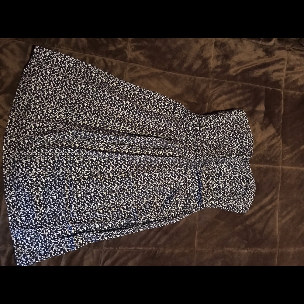 Strapless summer dress